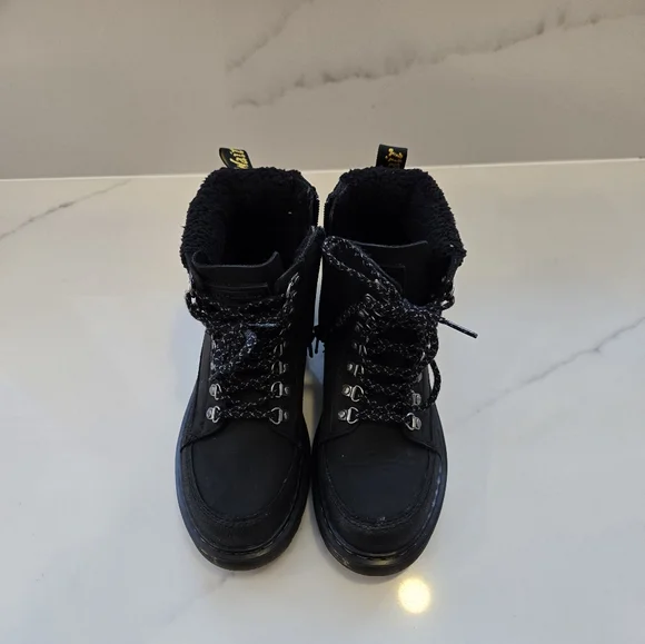 Black Dr. MARTENS kids size 3 - Picture 2 of 12
